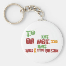 To Knit Key Chains