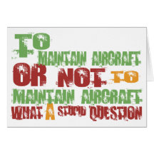To Maintain Aircraft Card
