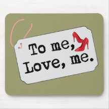 To me, Love, me (heels) Mouse Pad