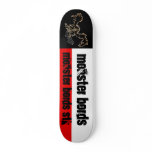 to monster bords elme custom skateboard