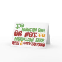 To Mountain Bike Card