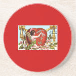 To My broken hearted Valentine coaster