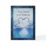 To my Husband on our Wedding day cards