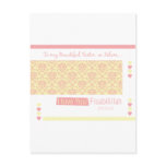 To My Sister in Islam - I love you fisabilillah Post Card