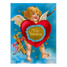 To My Valentine Post Card