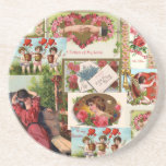 To My Vintage Valentine coaster
