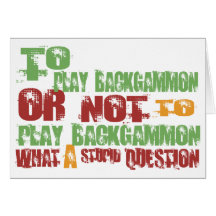 To Play Backgammon Cards
