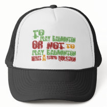 To Play Badminton Mesh Hats