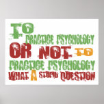 To Practice Psychology posters
