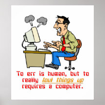 To Really Err is Computer (1) Poster