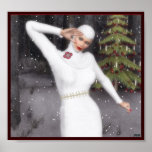 To Savor The Snow Print