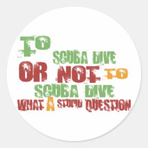 To Scuba Dive Sticker