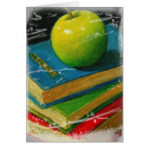 TO TEACHER WITH THANKS CARD