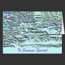 To that special someone Waterfall Greeting cards