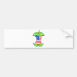 'to the core' American,U.S. Flag Bumper Stickers