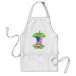 'to the core ' American,US Flag Aprons