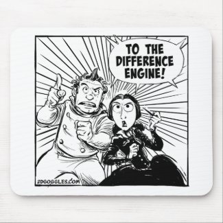 To The Difference Engine Mousemat