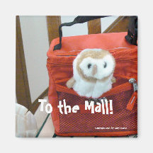 To the Mall! Fridge Magnet