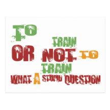 To Train Post Cards