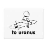 TO URANUS postcards