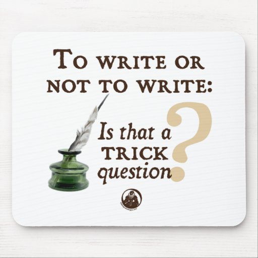 To Write or Not to Write Mouse Mats