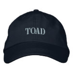 TOAD embroidered hats
