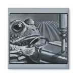 Toad On A Tractor magnets