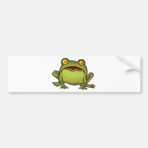 Toad Stare Bumper Stickers