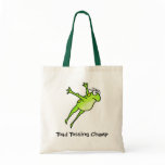 Toad Tossing Champ Tote Bag