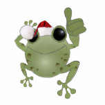 toadally awesome Christmas tree ornament. photo sculptures