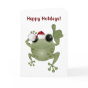 Toadally Awesome Happy Holidays! cards