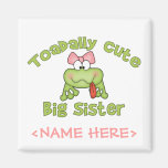 Toadally Cute Big Sister Fridge Magnets