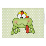 Toadally Cute Boy Frog cards