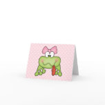 Toadally Cute Girl Frog cards