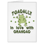 TOADALLY Love Grandad Frog cards