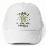 TOADALLY Love Grandad Frog hats