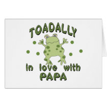 TOADALLY Love Papa Frog Cards