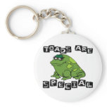 Toads Are Special keychains