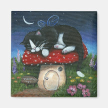Toadstool Inn Magnet
