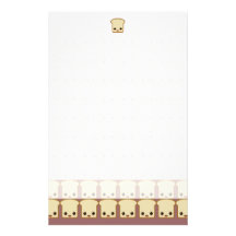 toast life stationery design