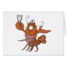 toasting lobster cards