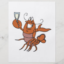 toasting lobster flyer