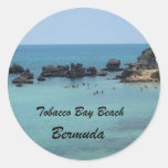 Tobacco Bay Beach, Bermuda Sticker