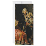 Tobit And Anna With The Kid Bokje By Rembrandt Van rack cards
