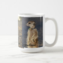 Toblerone Zaphod Snowflake Meerkat Mug mugs