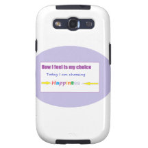 Today I am Choosing Happiness Galaxy SIII Case