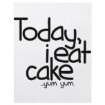 Today i eat cake (Birthday) Personalized Flyer