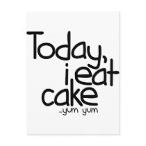 Today i eat cake (Birthday)