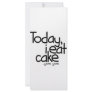Today i eat cake (Birthday) Customized Rack Card