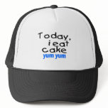 Today I Eat Cake Yum Yum (blue)